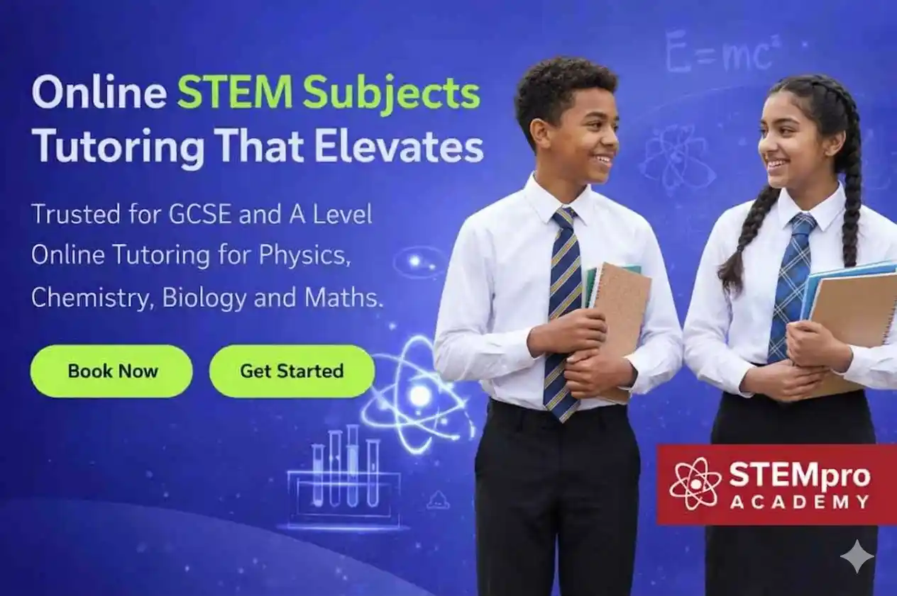 Join online STEM tutoring for Maths, Physics, and Chemistry – STEMpro.uk