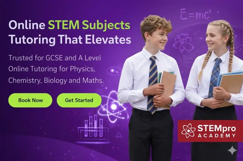 Looking for trusted online STEM tutoring in Maths, Physics, and Chemistry – STEMpro.uk